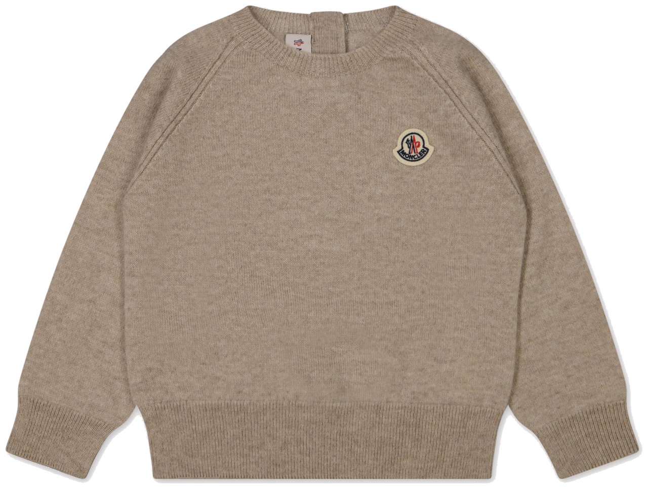 Moncler Moncler Baby Jongens Trui In Beige Beige