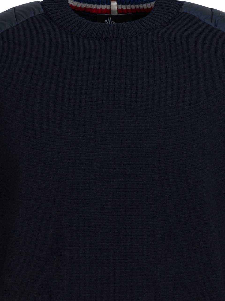Moncler Wool crewneck sweater Blauw