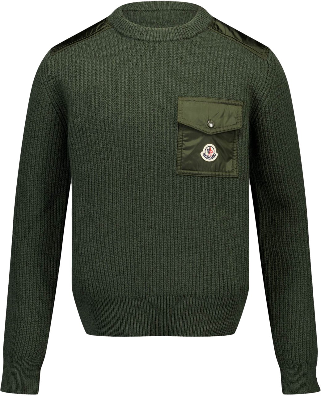 Moncler Moncler Kinder Jongens Trui In Donker Groen Groen