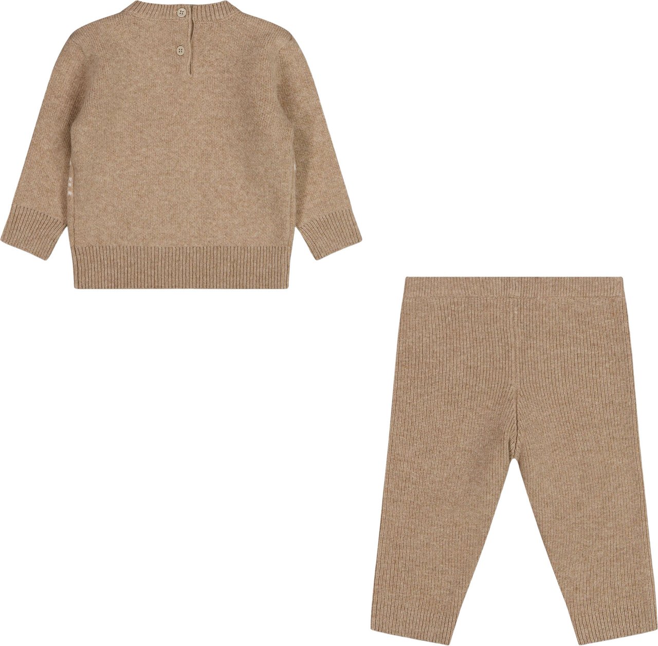Moncler Baby Unisex Setje In Beige Beige