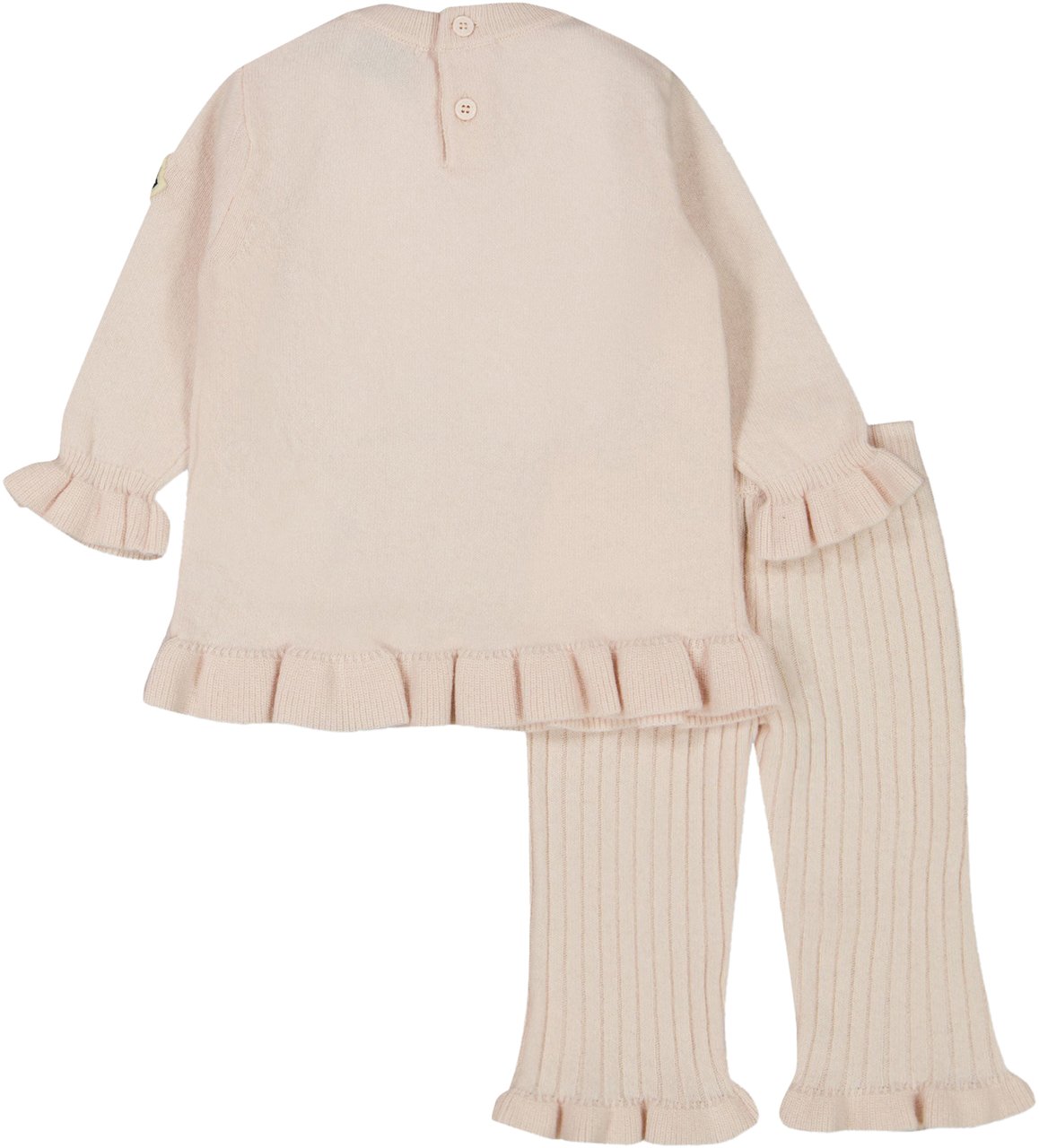 Moncler Moncler Baby Meisjes Setje In Licht Roze Roze