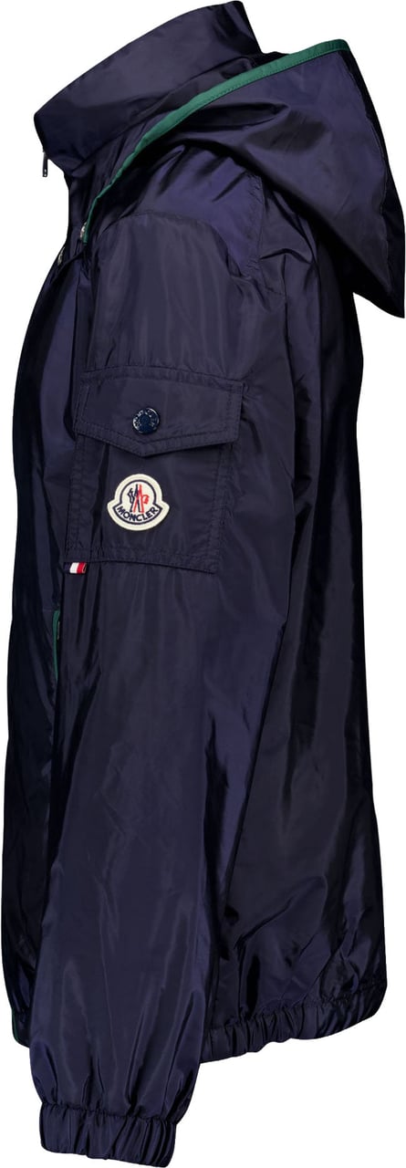 Moncler Banu Kinder Jongens Zomerjas In Navy Blauw