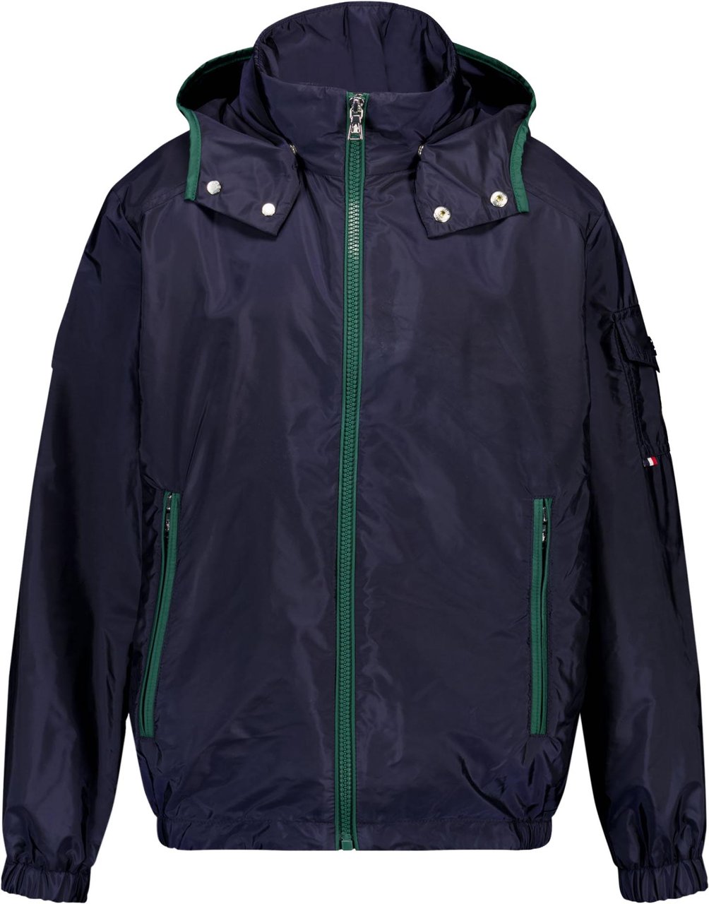 Moncler Banu Kinder Jongens Zomerjas In Navy Blauw