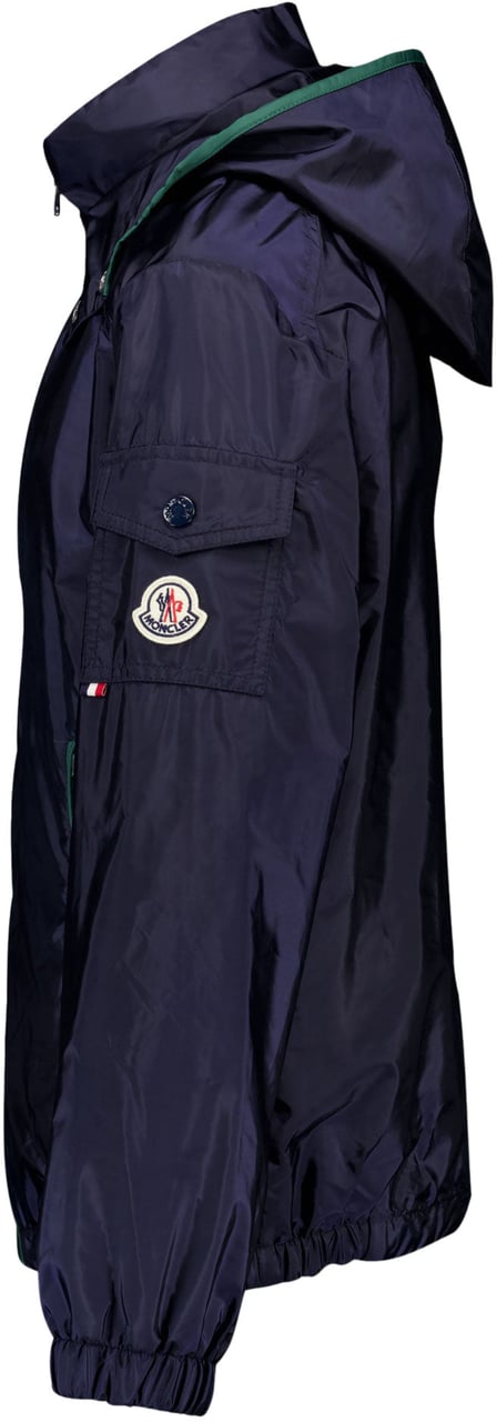 Moncler Banu Kinder Jongens Zomerjas In Navy Blauw