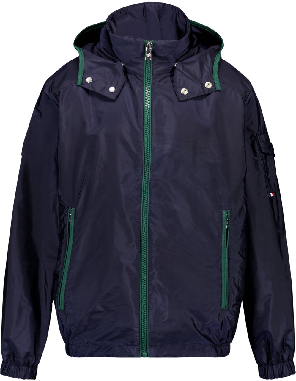 Moncler Moncler Banu Kinder Jongens Zomerjas In Navy Blauw