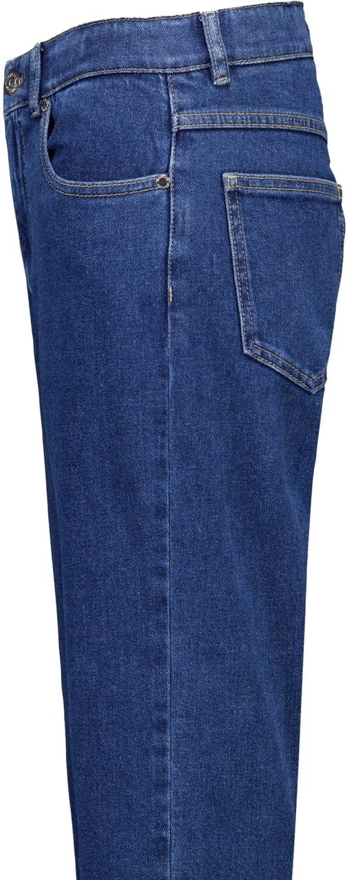Moncler Kinder Jongens Jeans In Blauw Blauw
