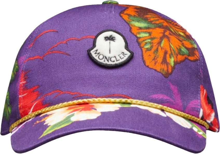 Moncler X Palm Angels Logo Patch Baseball Cap Divers
