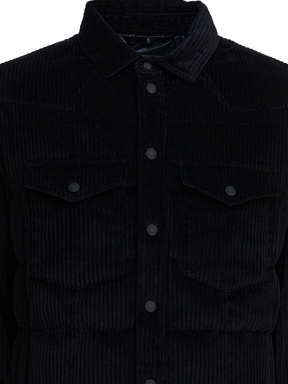 Moncler "Gelt" shirt jacket Zwart