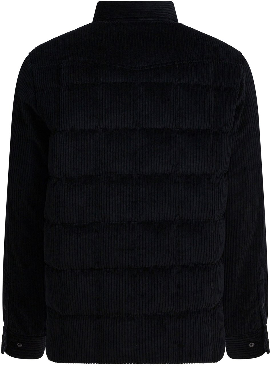 Moncler "Gelt" shirt jacket Zwart