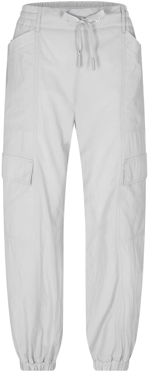 Moncler Cotton Logo Cargo Trousers Grijs