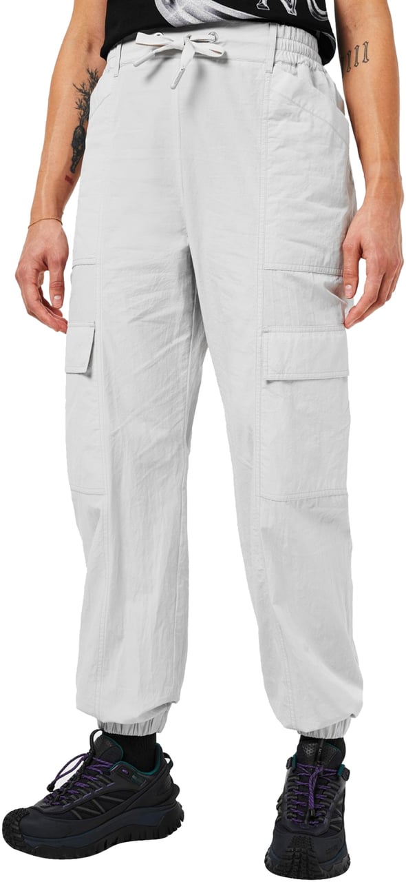 Moncler Cotton Logo Cargo Trousers Grijs