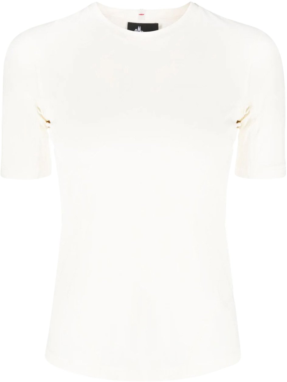 Moncler Grenoble Day Namic Logo T-shirt Wit