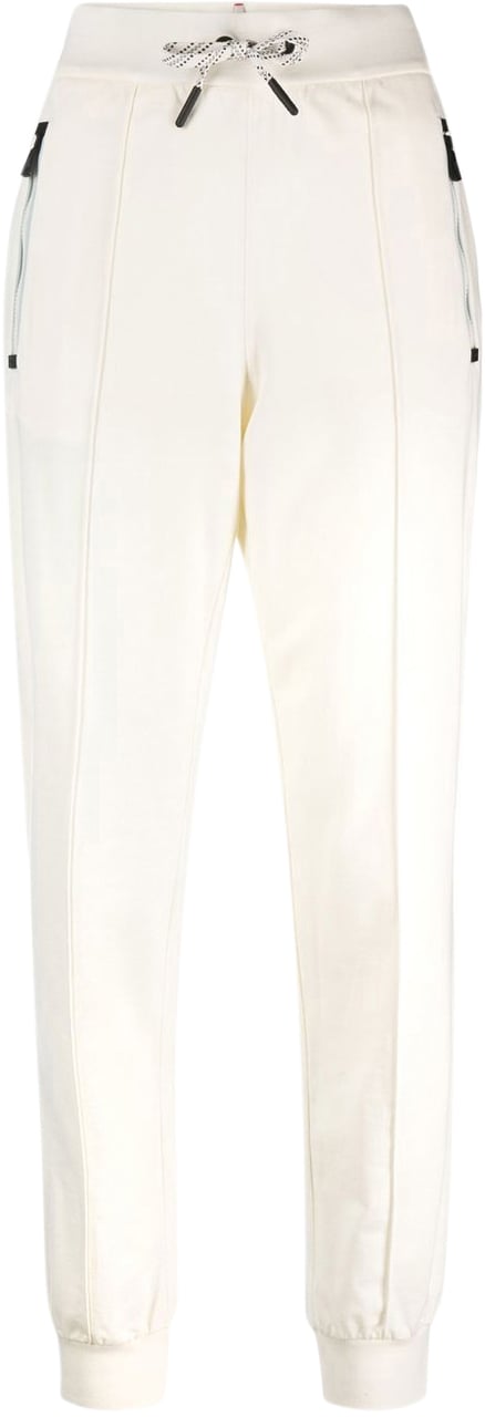 Moncler Grenoble Day-namic Logo Embroidered Pants Beige