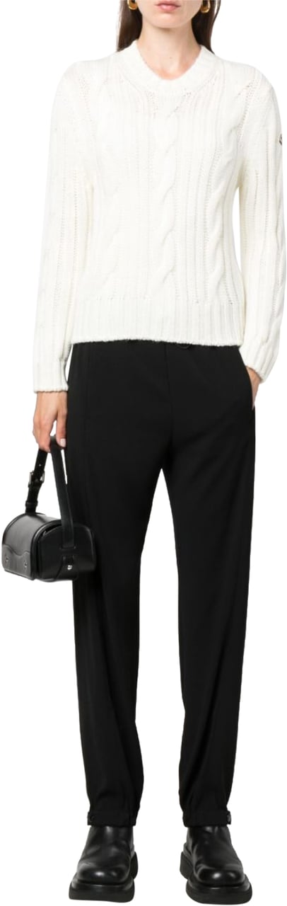 Moncler Satin Jogging Pants Zwart