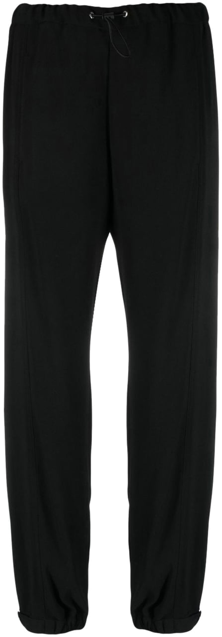 Moncler Satin Jogging Pants Zwart
