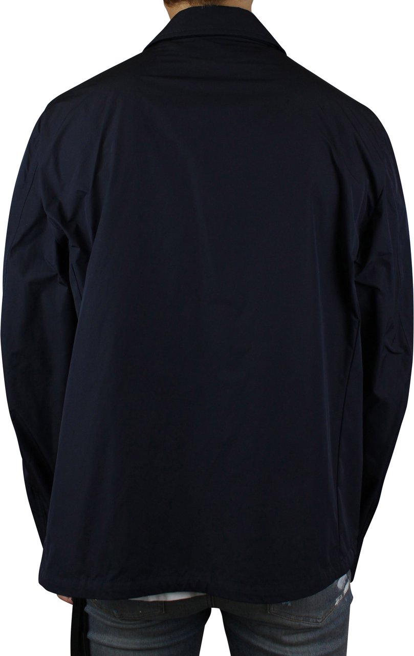 Moncler Moncler Epte Waterdichte Jas 'Marineblauw' Blauw