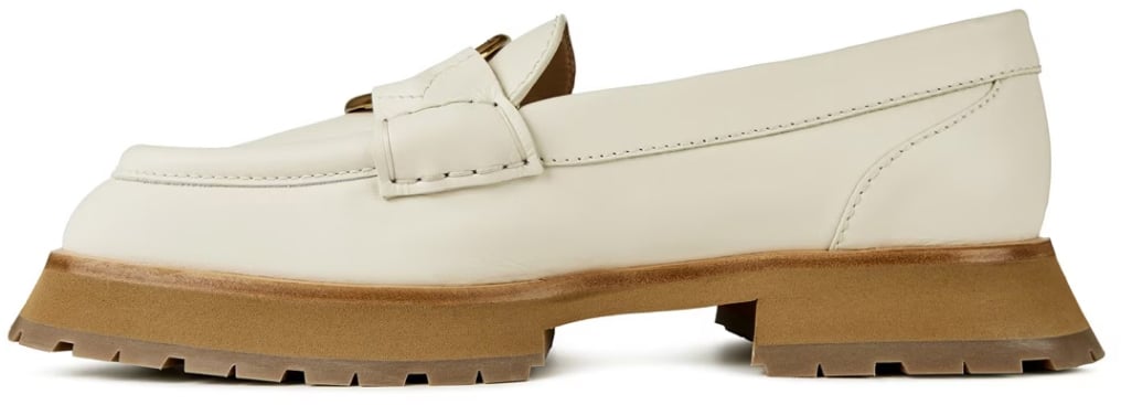 Moncler Bell Logo Loafers Wit