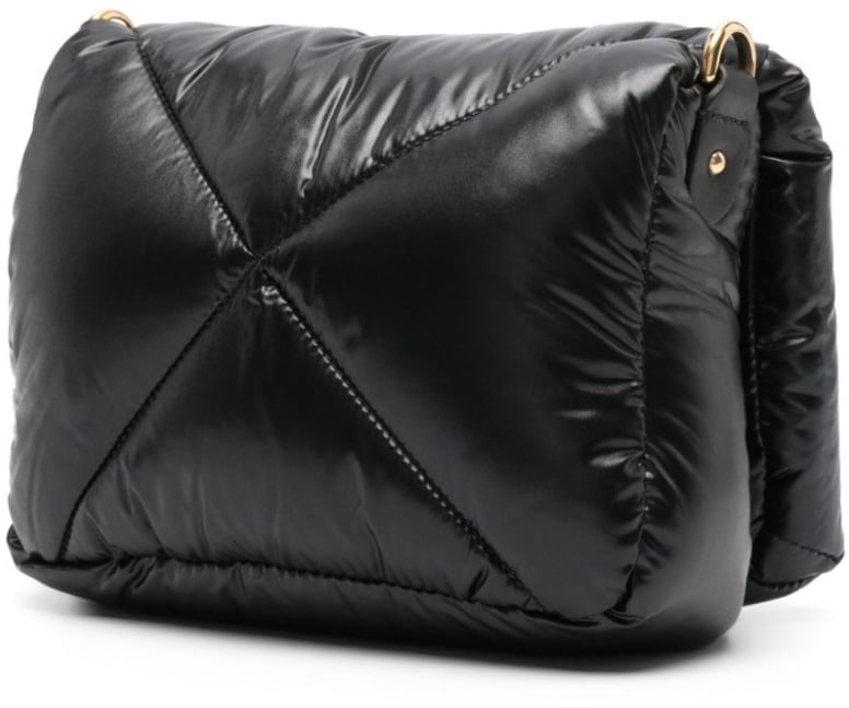 Moncler Puf Twist-lock Mini Crossbody Bag Zwart