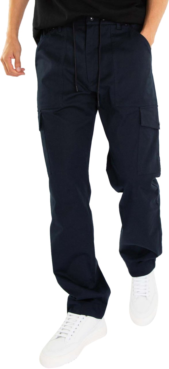 Moncler Heren Trousers Blauw