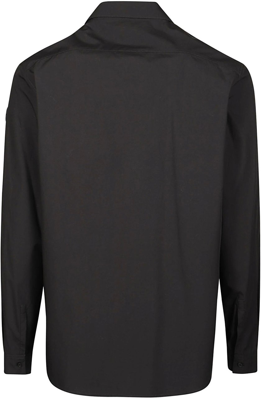 Moncler Long Sleeve Shirt Black Zwart