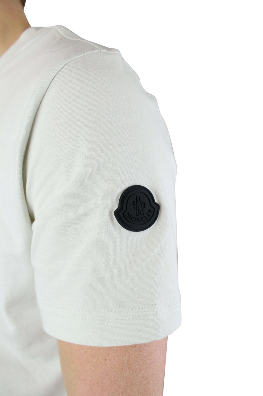 Moncler Moncler Logo T-shirt 'Beige' Beige