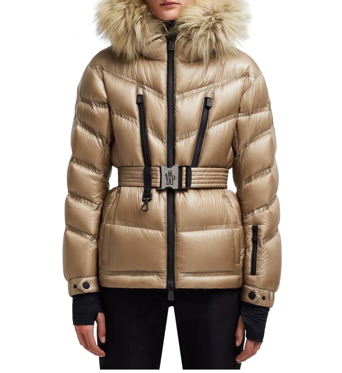 Moncler Jackets Gold Goud