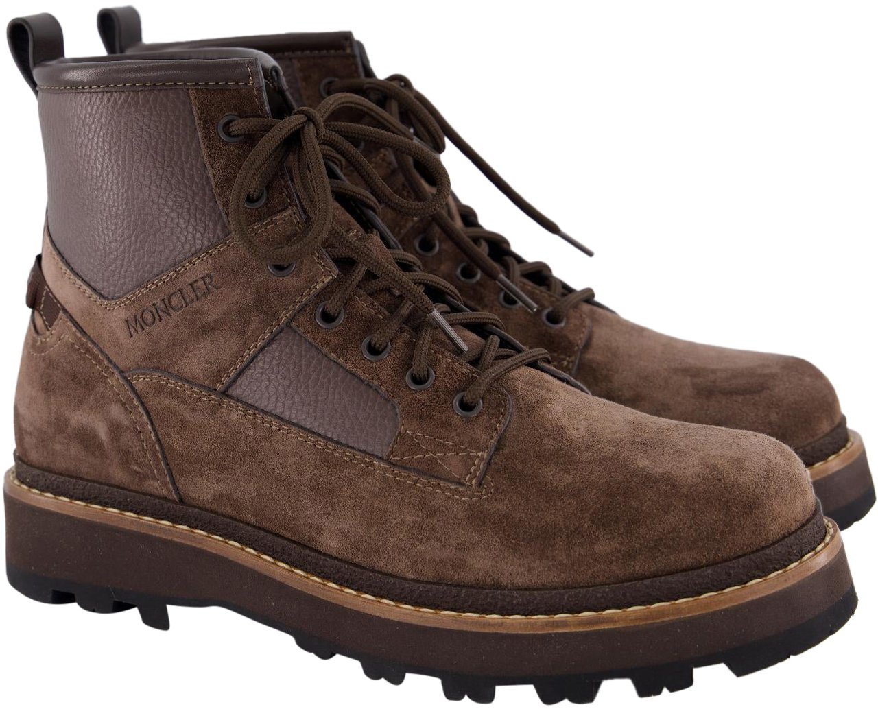 Moncler Heren Peka Camp Hiking Boots Bruin