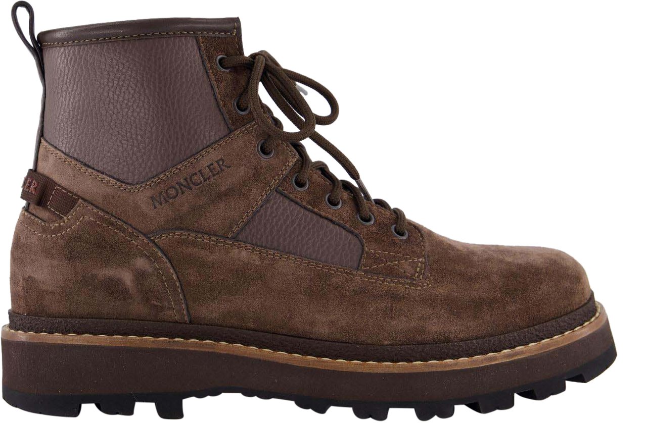 Moncler Heren Peka Camp Hiking Boots Bruin