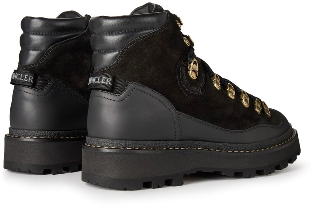 Moncler Peka Trek Lace-up Hiking Boots Zwart
