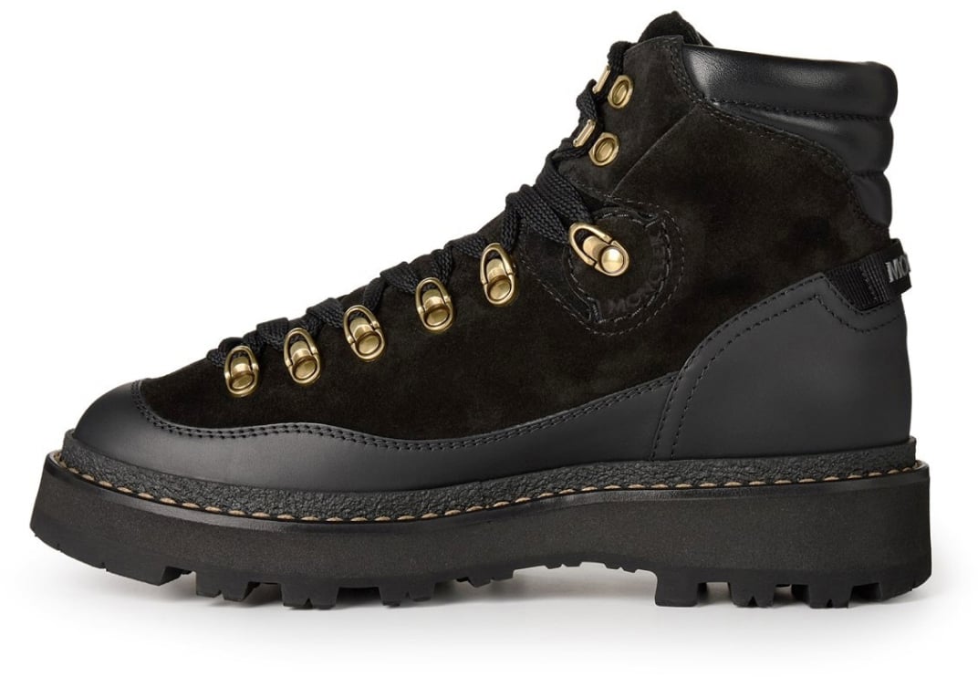 Moncler Peka Trek Lace-up Hiking Boots Zwart