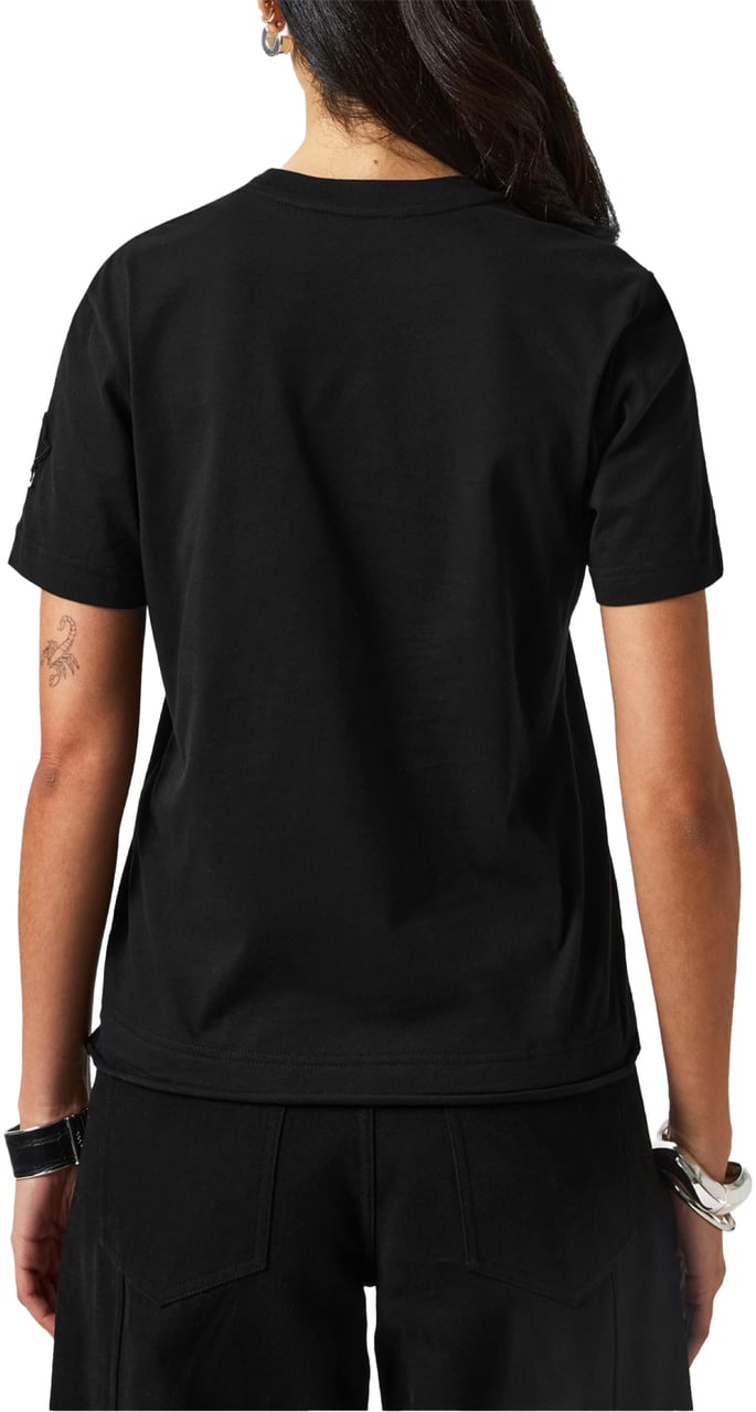 Moncler Genius X Willow Smith Alone Logo T-shirt Zwart