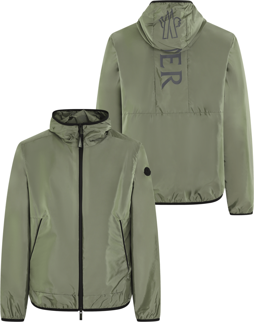 Moncler Heren Granier Jacket Groen Groen