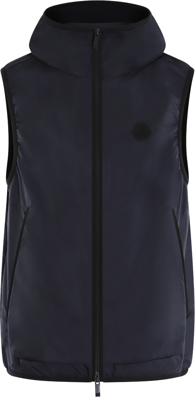 Moncler Heren Moretan Vest Blauw Blauw