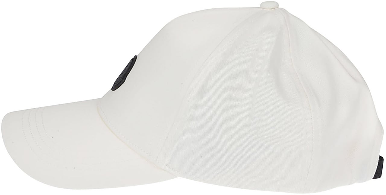 Moncler Baseball Cap White Wit