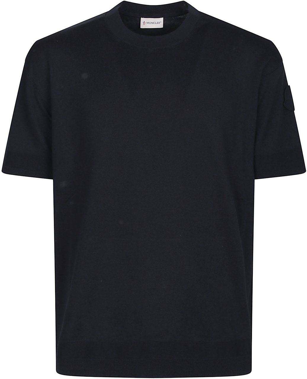 Moncler T-shirt Blue Blauw