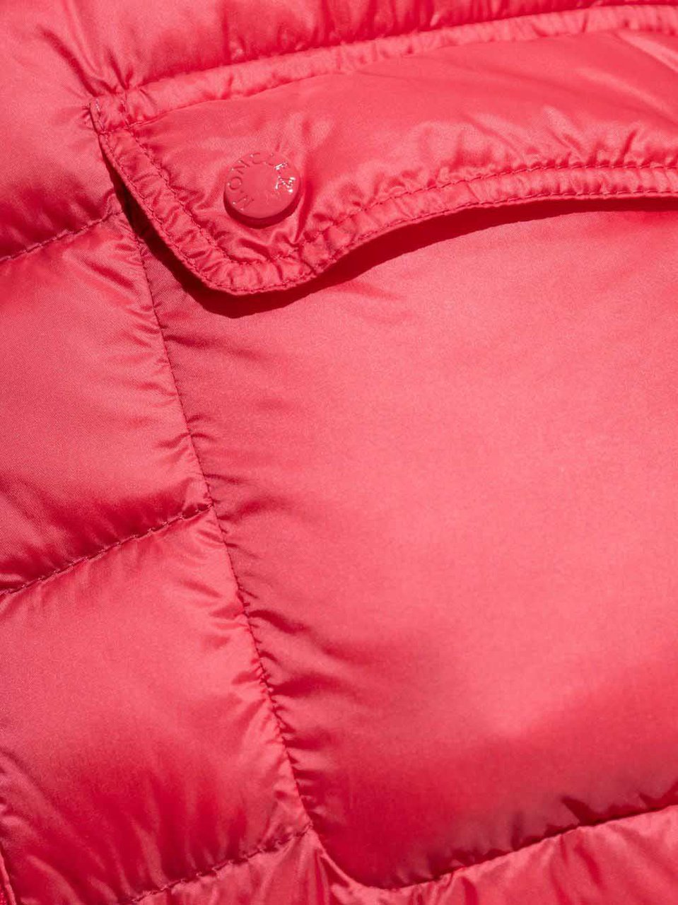 Moncler Coats Red Rood