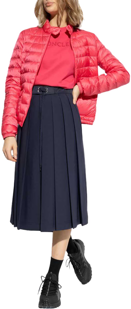 Moncler Coats Red Rood