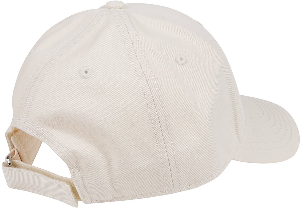 Moncler Baseball Cap White Wit