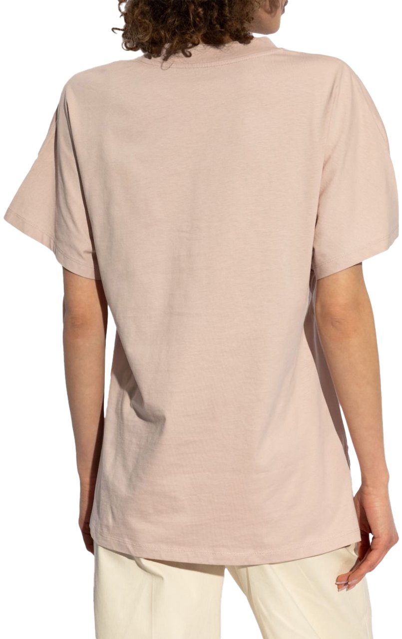 Moncler T-Shirts And Polos Pink Roze