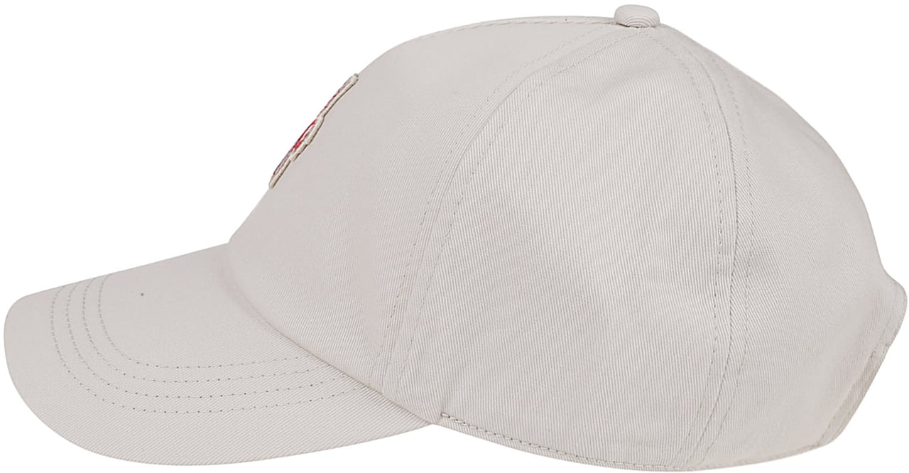 Moncler Baseball Cap White Wit