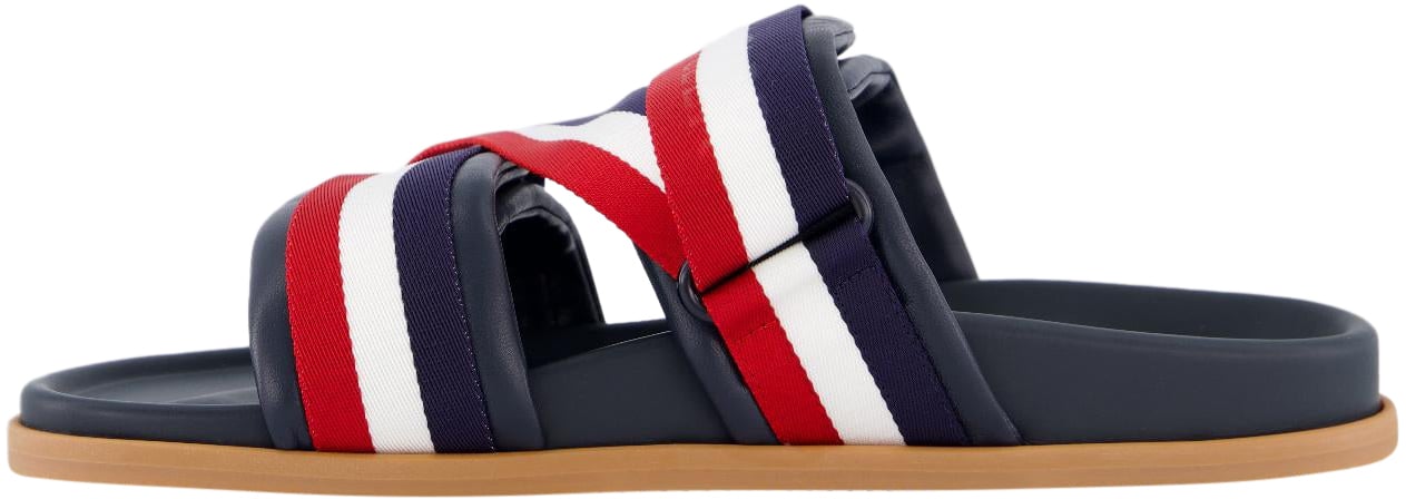 Moncler Heren Mon Summer Sandals Blauw Blauw