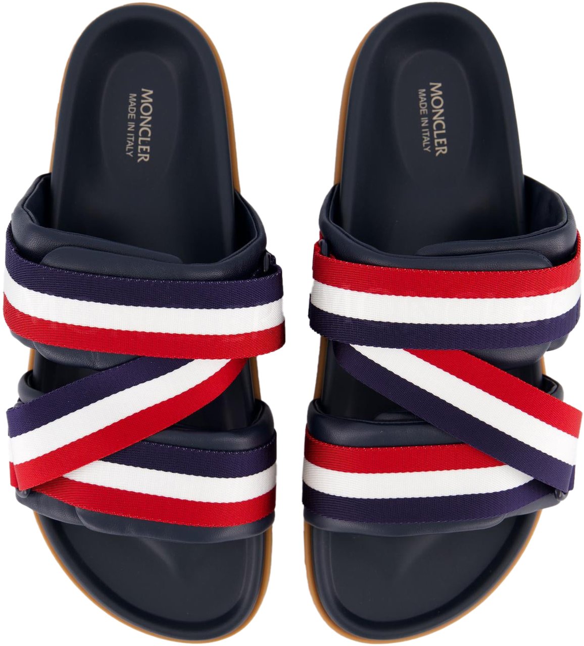 Moncler Heren Mon Summer Sandals Blauw Blauw