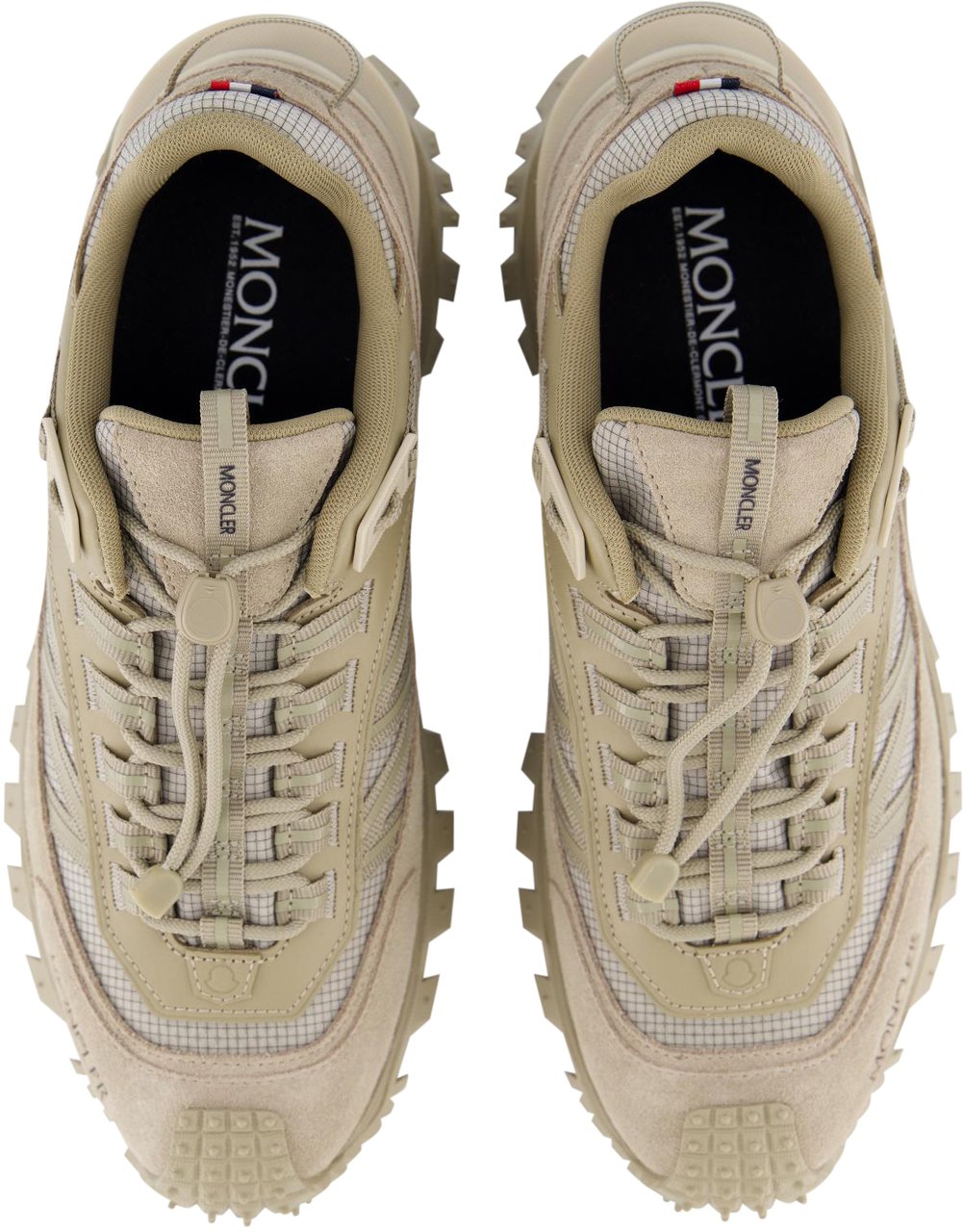 Moncler Heren Trailgrip Sneaker Beige Beige