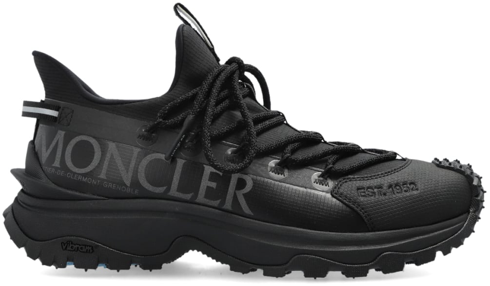Moncler Trailgrip Lite 2 Logo Sneakers Zwart