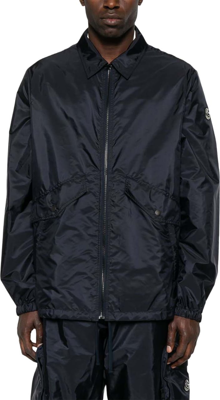Moncler Jackets Blue Navy