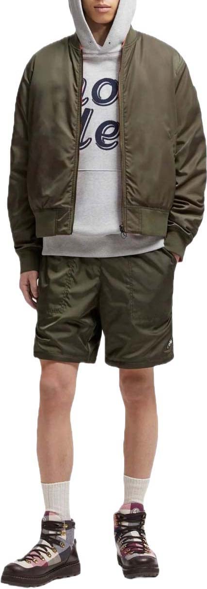 Moncler Coats Green Donkergroen