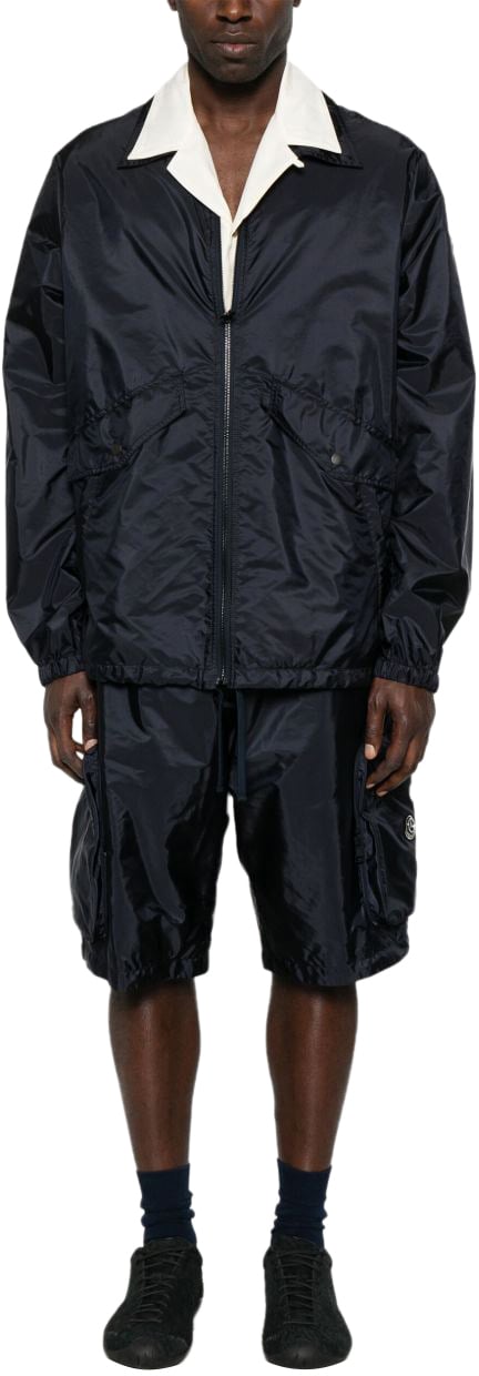 Moncler Shorts Blue Blauw