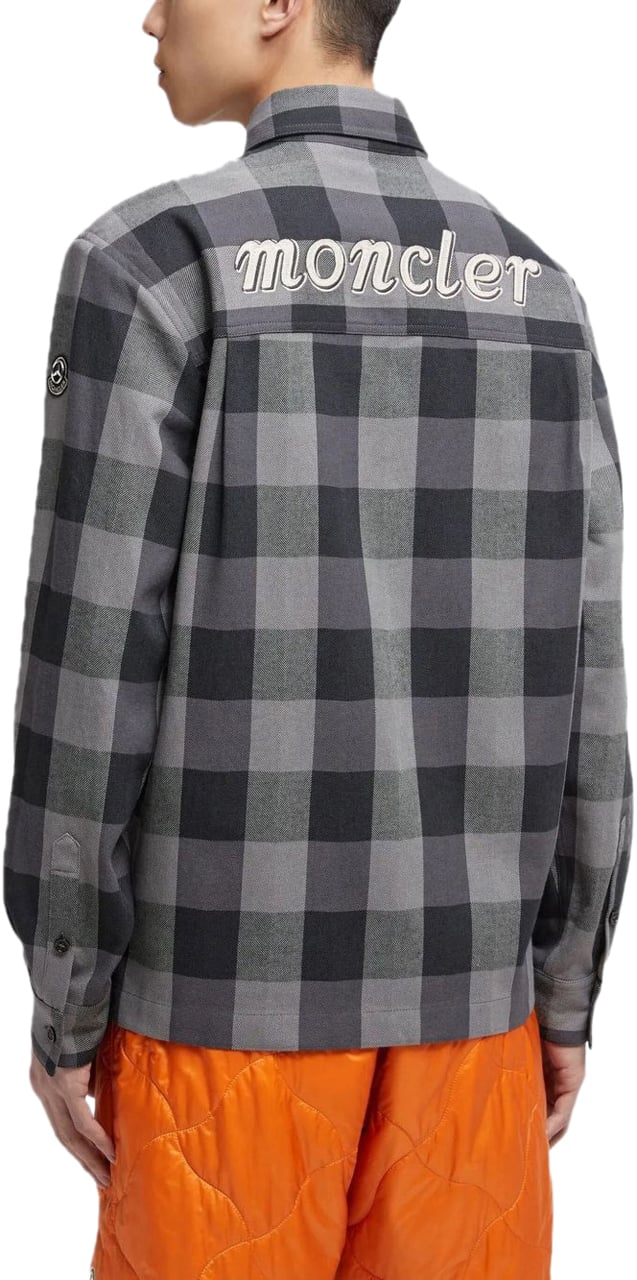 Moncler Shirts Grey Grijs