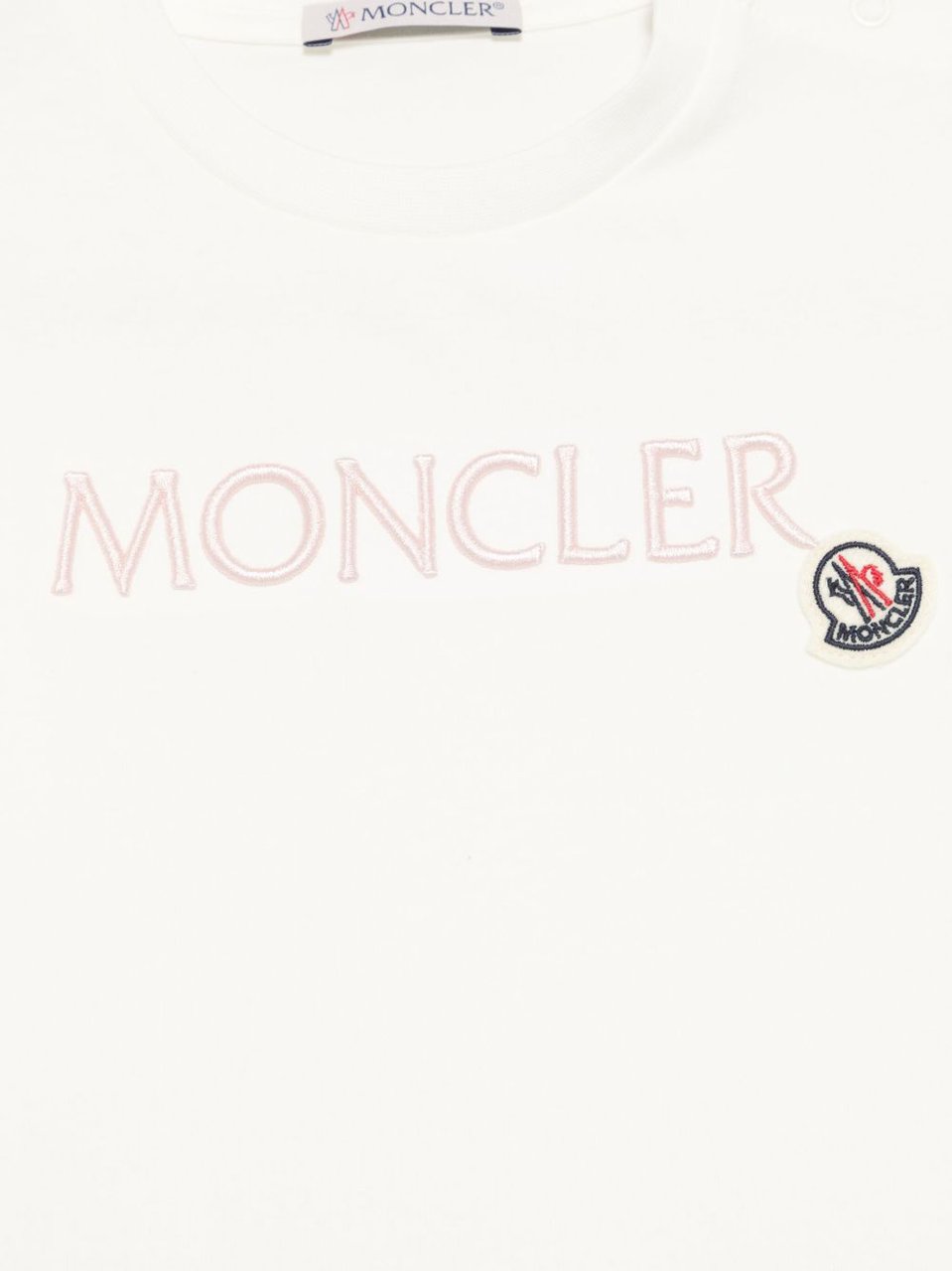 Moncler T-Shirts And Polos White Wit