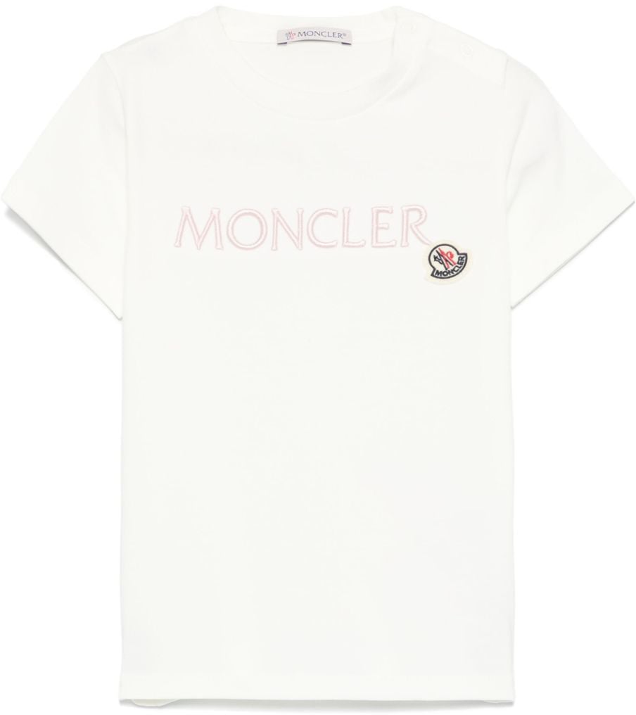 Moncler T-Shirts And Polos White Wit